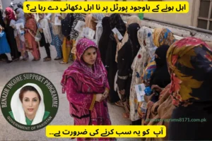 not eligible on bisp 8171 portal - what you can do